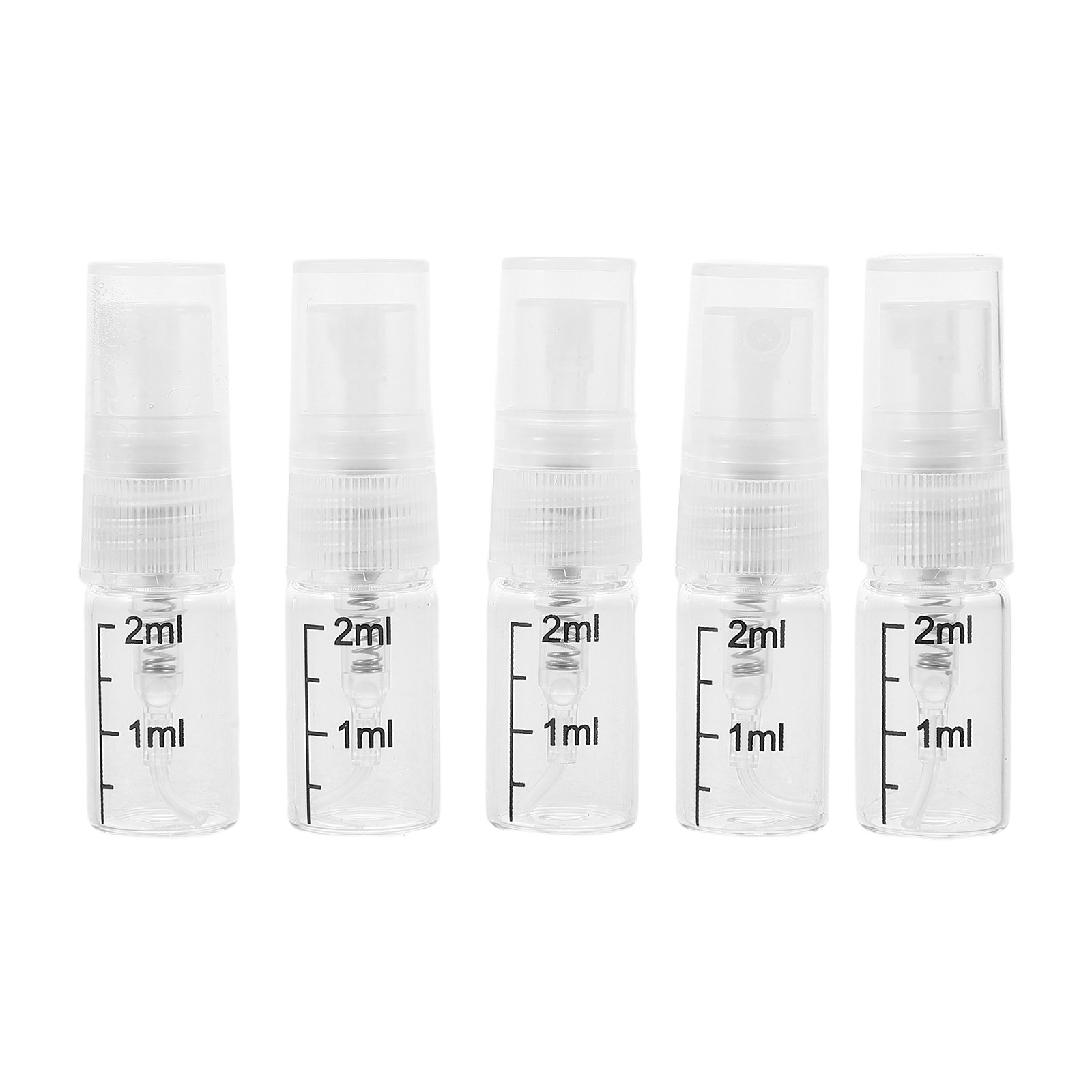 5Pcs Clear Glass Portable Spra - Misting Bottle Fine ulasan dan harga