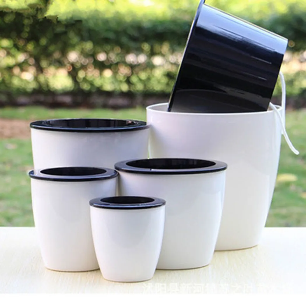 Lazy Flower Pot Self-Watering  - Self Watering Insert ulasan dan harga
