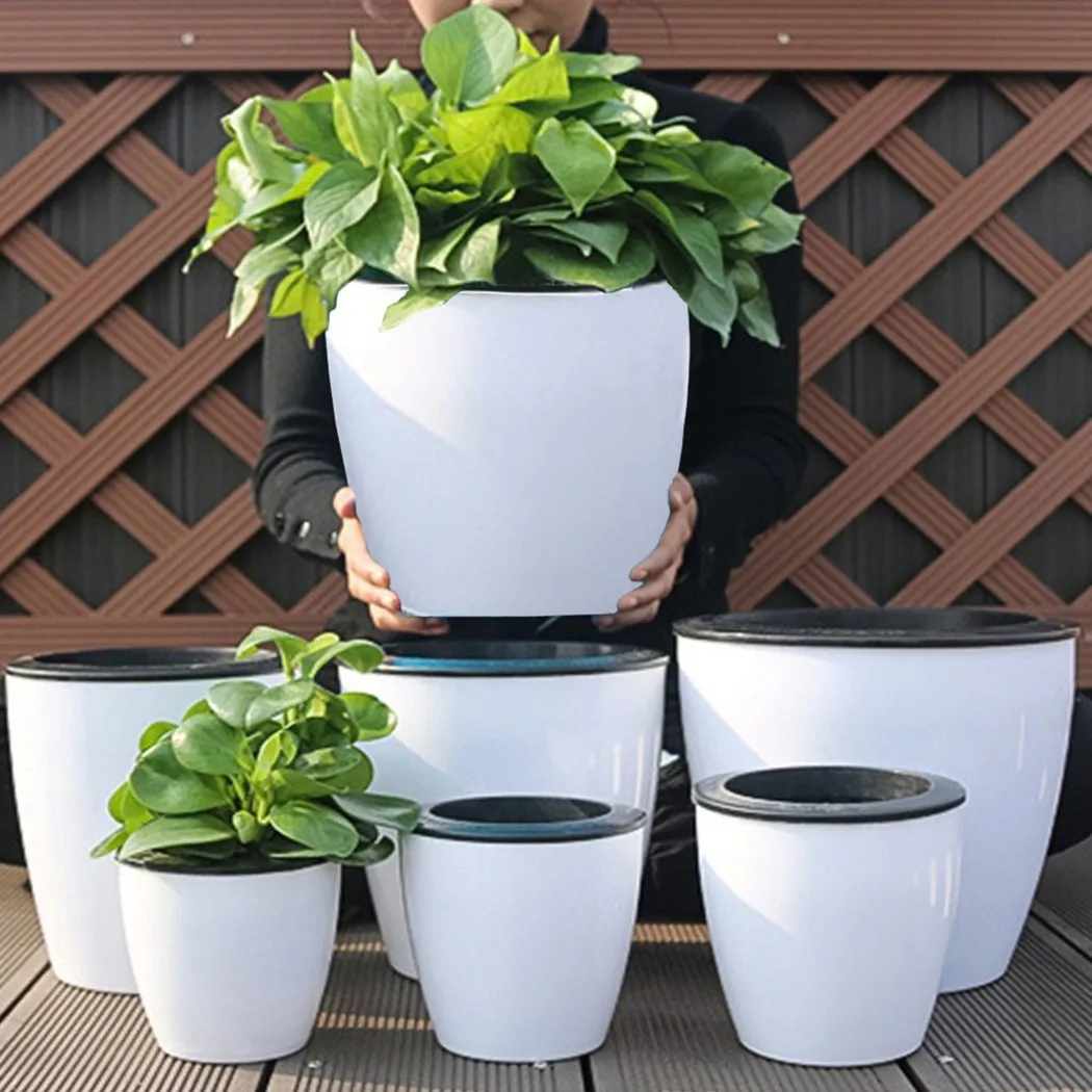 Lazy Flower Pot Self-Watering  - Self Watering Insert ulasan dan harga