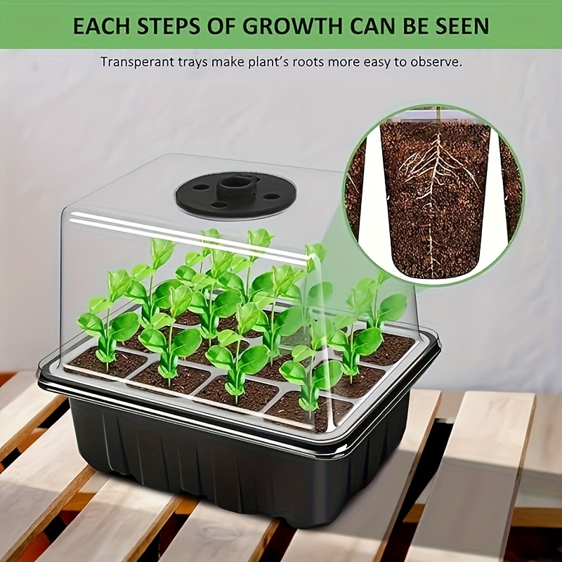 Seedling Starter Kit - 1/2/3 s - Humidity Dome Kit ulasan dan harga
