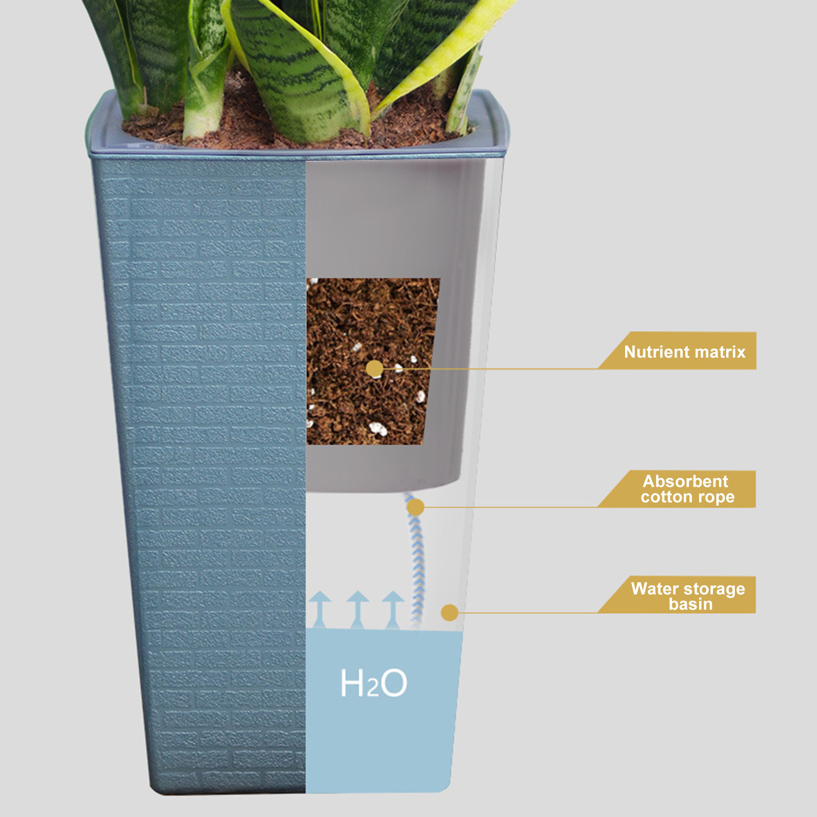 Self Watering Planter Handmade - Self Watering Insert ulasan dan harga